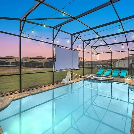 2011Fmp High End 9 Bedroom Villa With Pool Spa Near Disne
